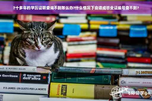 ?十多年的学历证明查询不到怎么办?什么情况下会造成毕业证编号查不到?