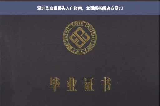 深圳毕业证丢失入户指南，全面解析解决方案?✨