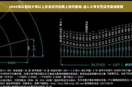 2000年以前的大专以上毕业证书在网上如何查询-成人大专文凭证书查询官网