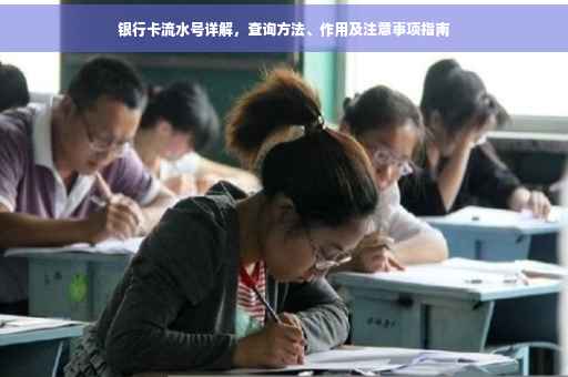 银行卡流水号详解，查询方法、作用及注意事项指南