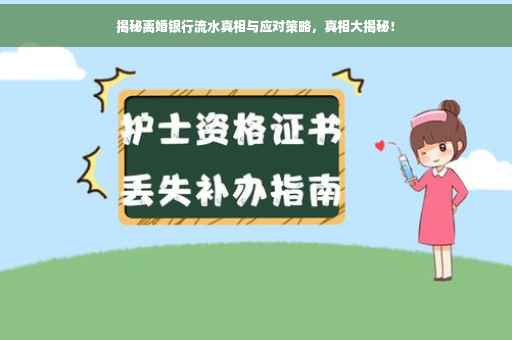 揭秘离婚银行流水真相与应对策略，真相大揭秘！
