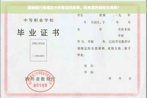 揭秘银行按揭流水账背后的故事，账单里的秘密与真相?