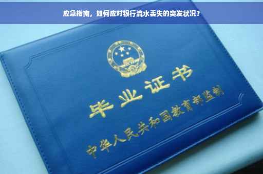 应急指南，如何应对银行流水丢失的突发状况？