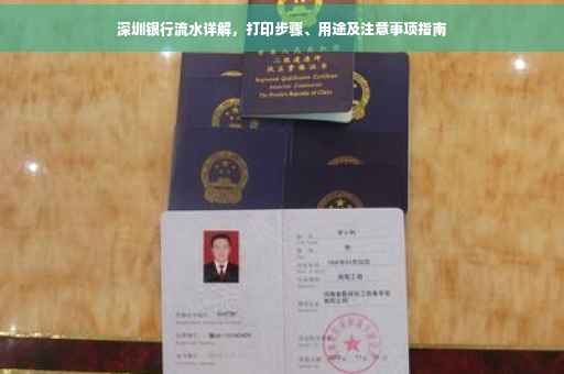 深圳银行流水详解，打印步骤、用途及注意事项指南
