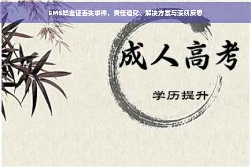 EMS毕业证丢失事件，责任追究、解决方案与深刻反思