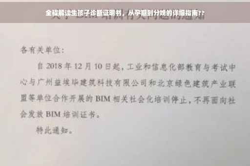 全程解读生孩子诊断证明书，从孕期到分娩的详细指南??