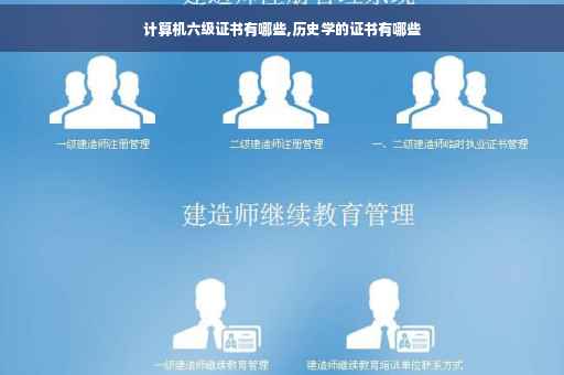 计算机六级证书有哪些,历史学的证书有哪些