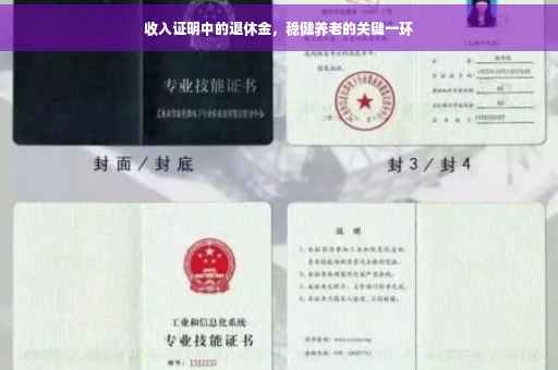 收入证明中的退休金，稳健养老的关键一环