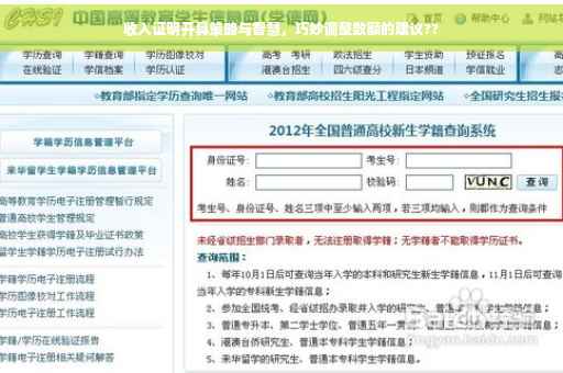 收入证明开具策略与智慧，巧妙调整数额的建议??
