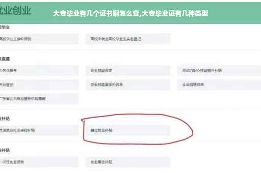 大专毕业有几个证书啊怎么查,大专毕业证有几种类型 大专毕业有几个证书啊怎么查,大专毕业证有几种类型