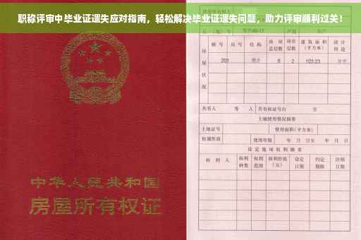 职称评审中毕业证遗失应对指南，轻松解决毕业证遗失问题，助力评审顺利过关！