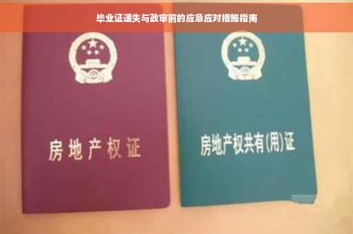 毕业证遗失与政审前的应急应对措施指南