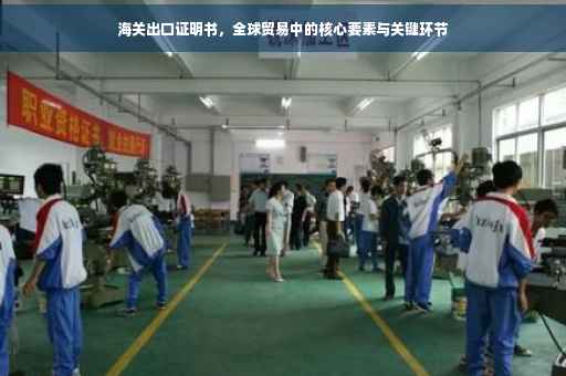 海关出口证明书，全球贸易中的核心要素与关键环节