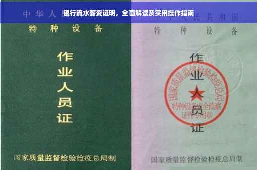 银行流水薪资证明，全面解读及实用操作指南