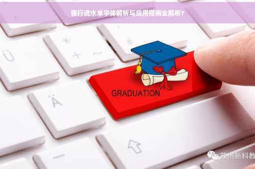 银行流水单字体解析与应用指南全解析?