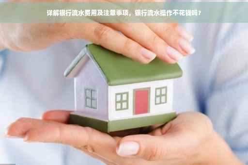 详解银行流水费用及注意事项，银行流水操作不花钱吗？