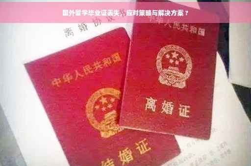国外留学毕业证丢失，应对策略与解决方案 ?