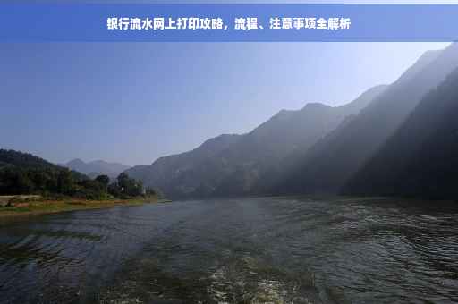银行流水网上打印攻略，流程、注意事项全解析