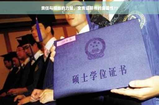 责任与担当的力量，全责证明书的重要性??
