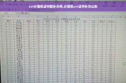 cct计算机证书能补办吗,计算机cct证书补办山东