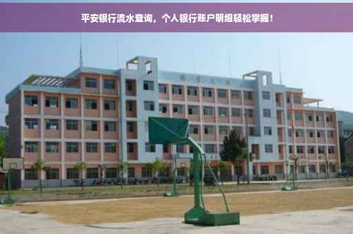 平安银行流水查询，个人银行账户明细轻松掌握！