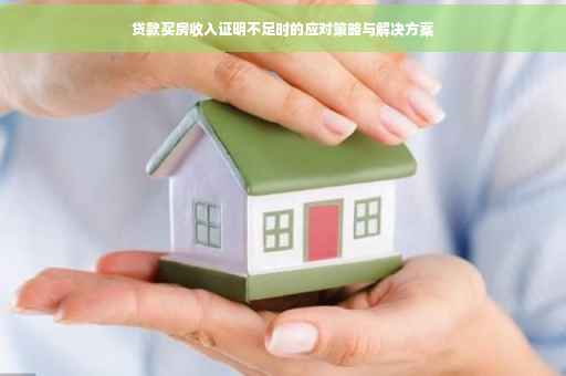 贷款买房收入证明不足时的应对策略与解决方案
