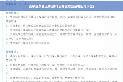 夏令营毕业证书图片(夏令营毕业证书图片大全)