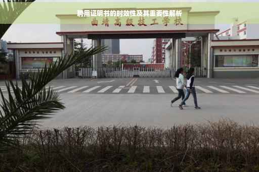 聘用证明书的时效性及其重要性解析