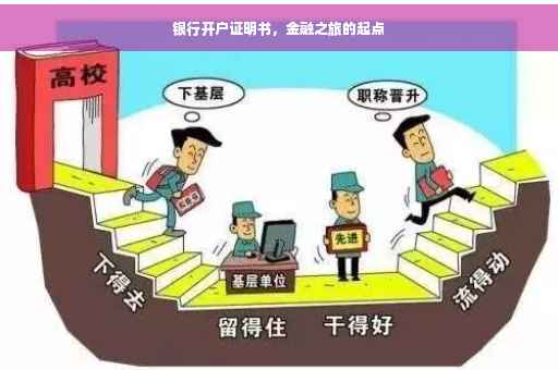 银行开户证明书，金融之旅的起点