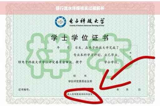 银行流水详细核实过程解析