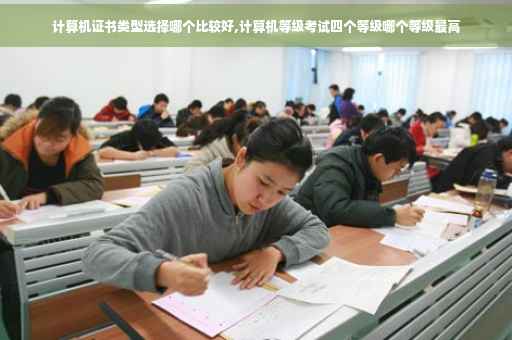 计算机证书类型选择哪个比较好,计算机等级考试四个等级哪个等级最高