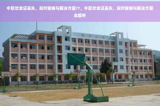 中职毕业证丢失,应对策略与解决方案??,中职毕业证丢失,应对策略与解决方案全解析 中职毕业证丢失,应对策略与解决方案??,中职毕业证丢失,应对策略与解决方案全解析