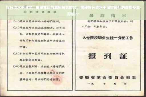 银行流水不固定，揭秘背后的真相与影响??，揭秘银行流水不固定背后的真相及其影响??