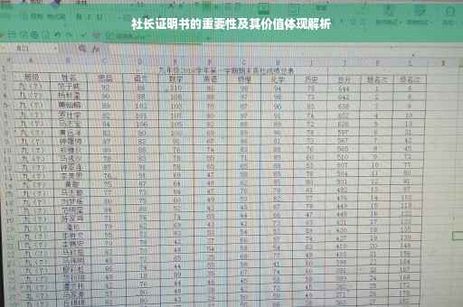 社长证明书的重要性及其价值体现解析 社长证明书的重要性及其价值体现解析