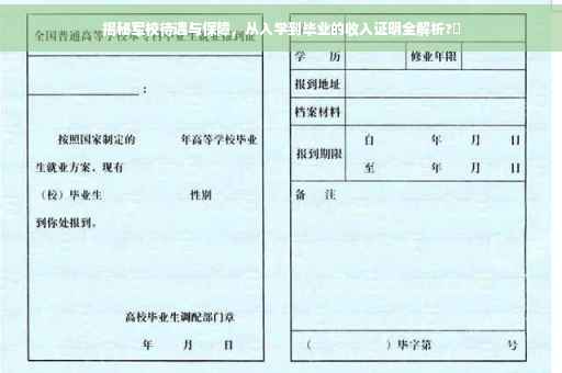 揭秘军校待遇与保障，从入学到毕业的收入证明全解析?✨