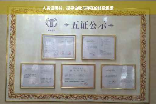人类证明书，探寻自我与存在的终极探索