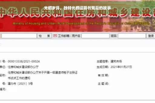 光棍岁月,独特光棍证明书背后的故事 光棍岁月,独特光棍证明书背后的故事