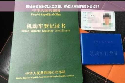 揭秘薪资银行流水全攻略，你必须掌握的知识要点??