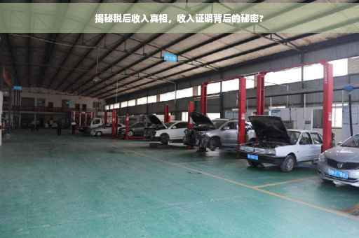揭秘税后收入真相，收入证明背后的秘密?