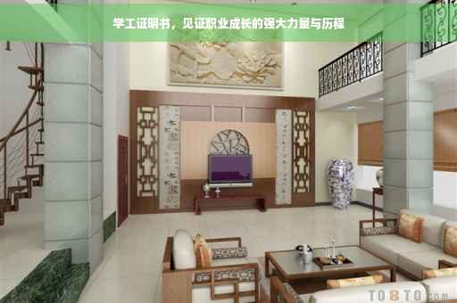 学工证明书，见证职业成长的强大力量与历程