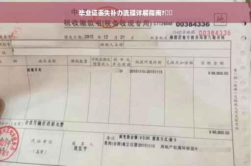 毕业证丢失补办流程详解指南?⚡️