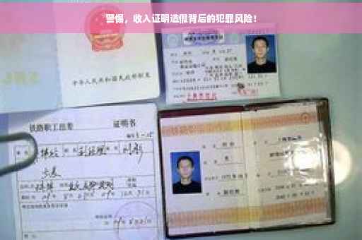 警惕，收入证明造假背后的犯罪风险！