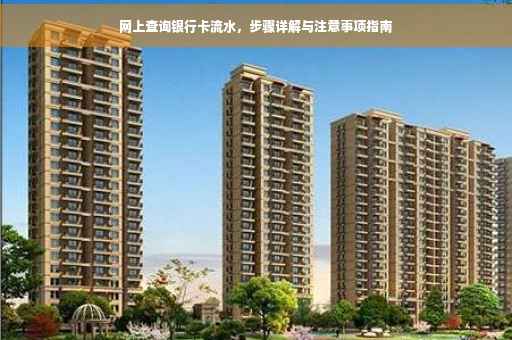 网上查询银行卡流水，步骤详解与注意事项指南