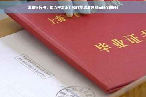 没拿银行卡，能否拉流水？操作步骤与注意事项全解析！