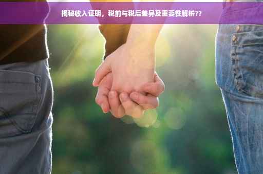 揭秘收入证明，税前与税后差异及重要性解析??