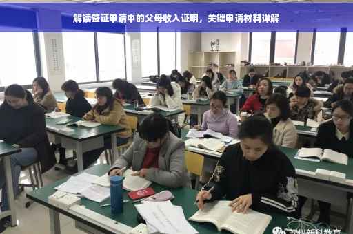 解读签证申请中的父母收入证明，关键申请材料详解