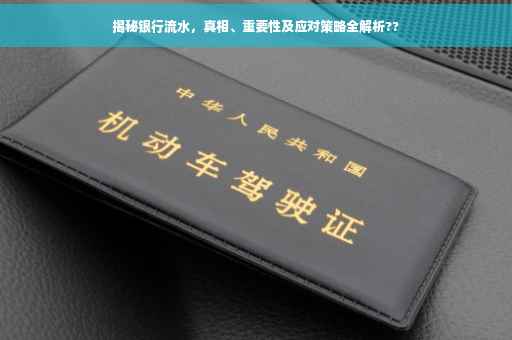 揭秘银行流水，真相、重要性及应对策略全解析??