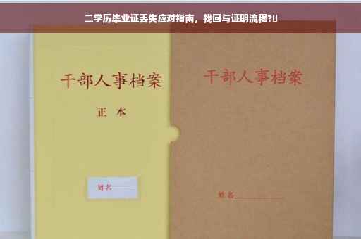 二学历毕业证丢失应对指南，找回与证明流程?✨