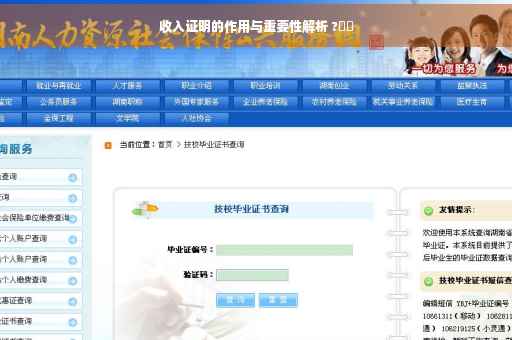 收入证明的作用与重要性解析 ?⚡️
