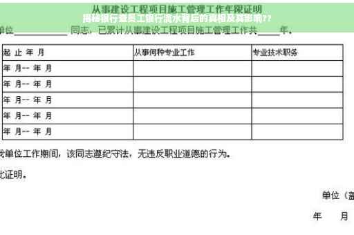 揭秘银行查员工银行流水背后的真相及其影响??